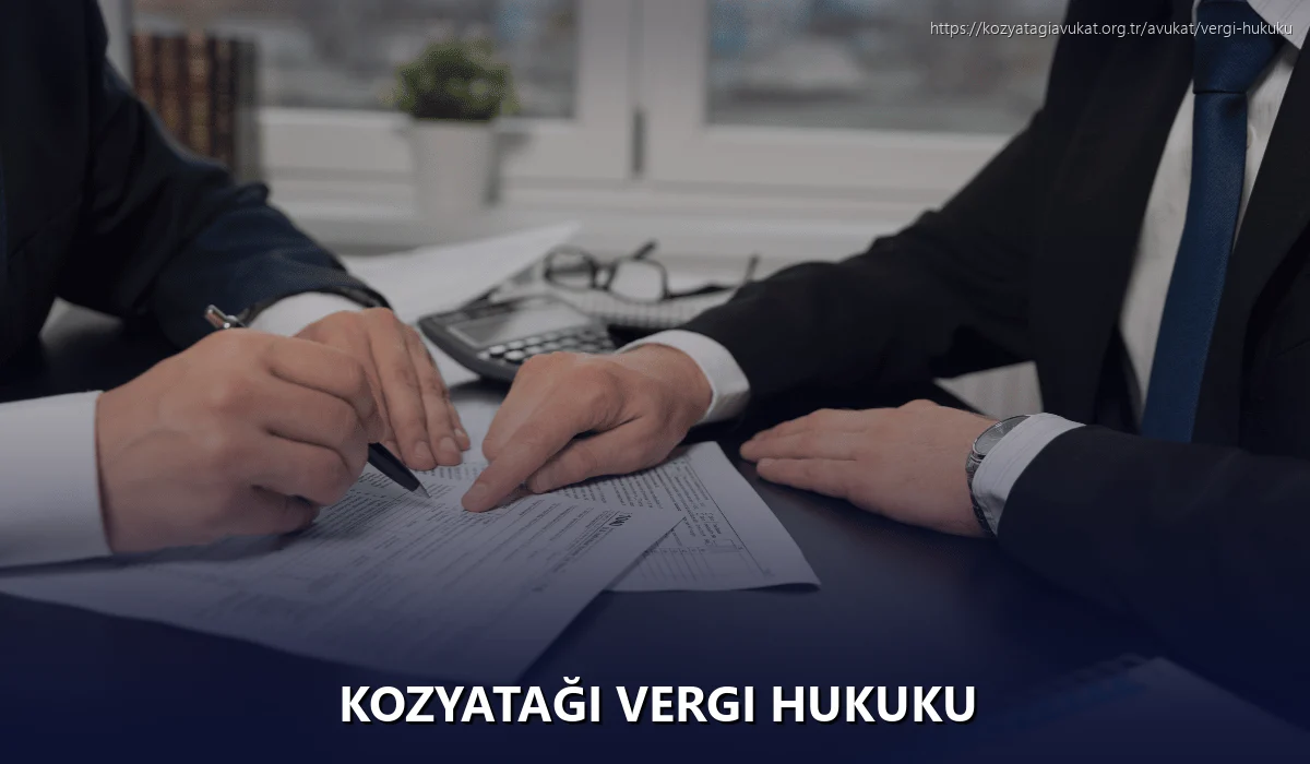 Kozyatağı Vergi Hukuku